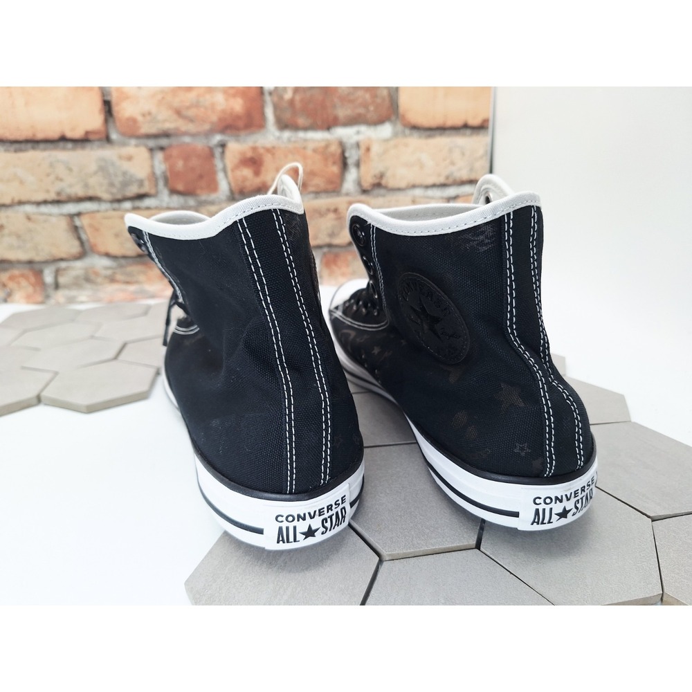 Converse Custom Ctas Hi Y2K Icon Print‎ Smiley Stars Butterfly Men Sz 10.5 - Picture 7 of 16